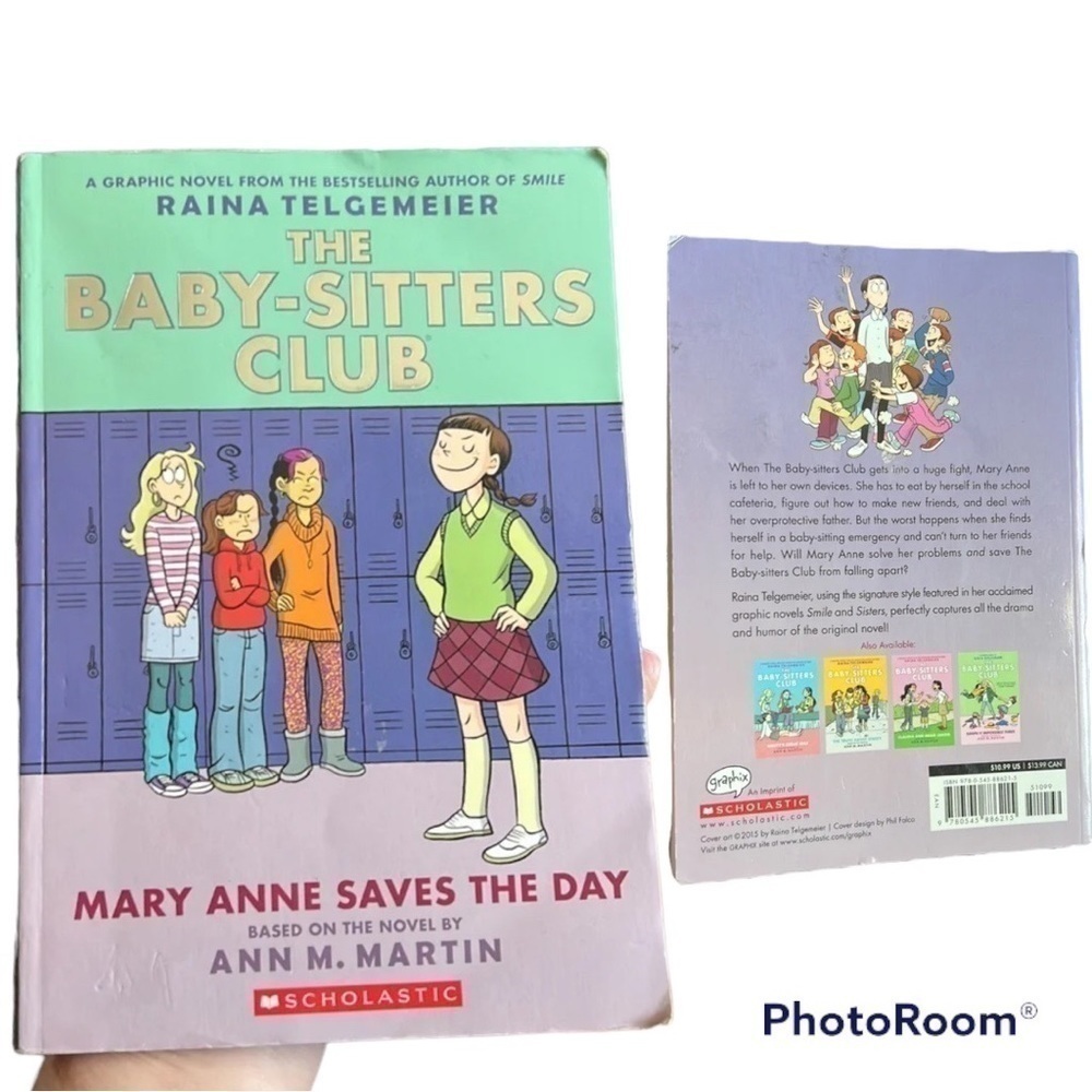 THE Baby-Sitters Club 3 - Mary Anne Saves The Day (paperback) EUC